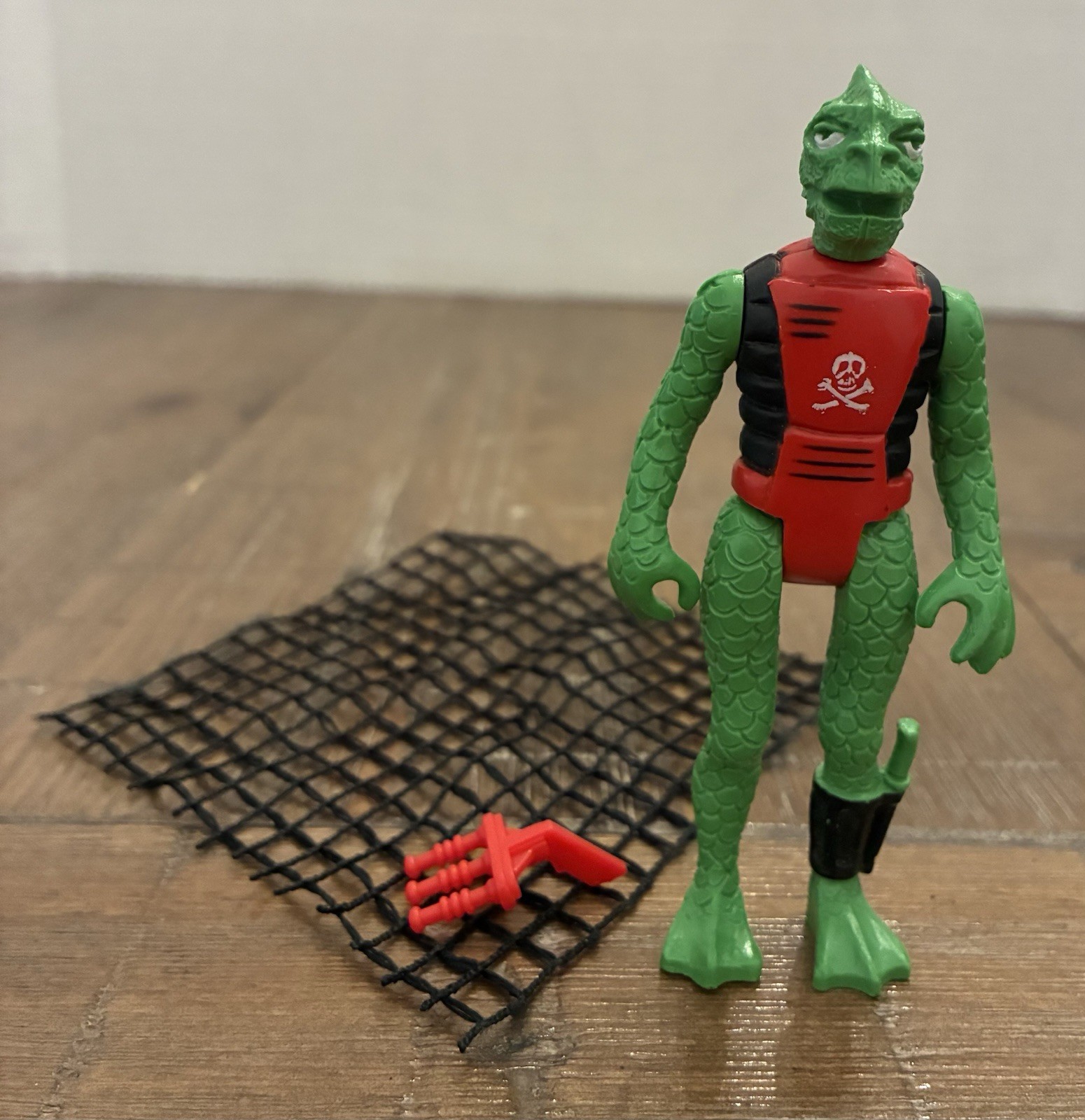 Palitoy Action Force 1984 Red Shadows Kraken Figure Complete Near Mint UK GI Joe
