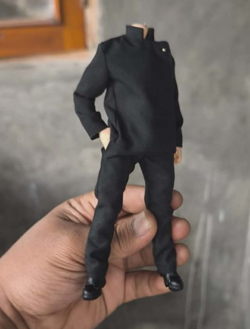 PB-GOJO-SET: Jujutsu Kaisen Gojo School Outfit for Romanke 1/12 male body