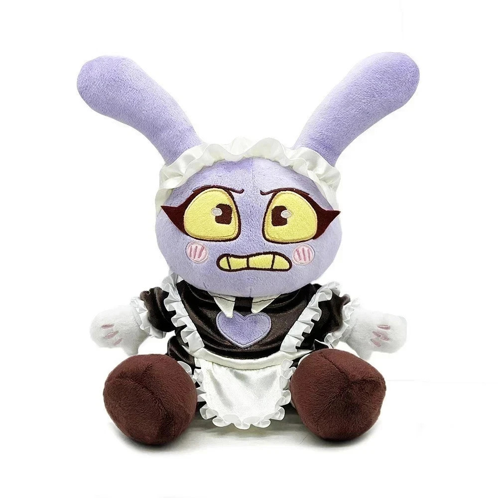 10 Inch Maid Jax Plush Doll Cute Anime Circus Rabbit Stuffed Aniaml Toy For Kids
