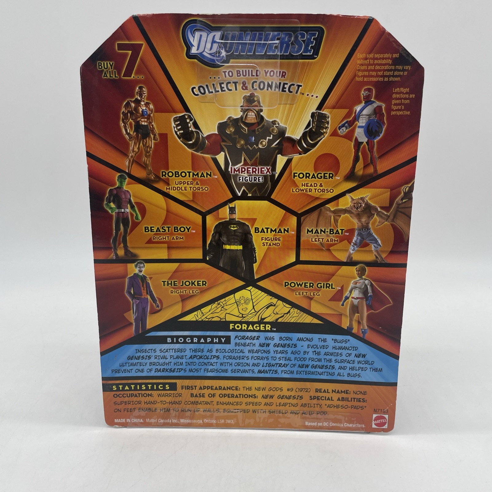 DCUC DC Universe Classics Imperiex Series Forager New Sealed! #1