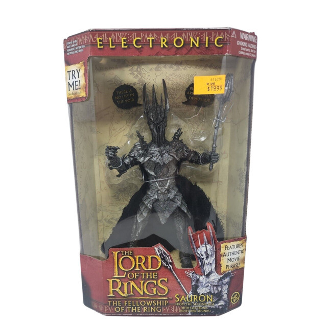 ToyBiz Lord Of The Rings Fellowship of the Ring – Sauron Second Age – Electronic