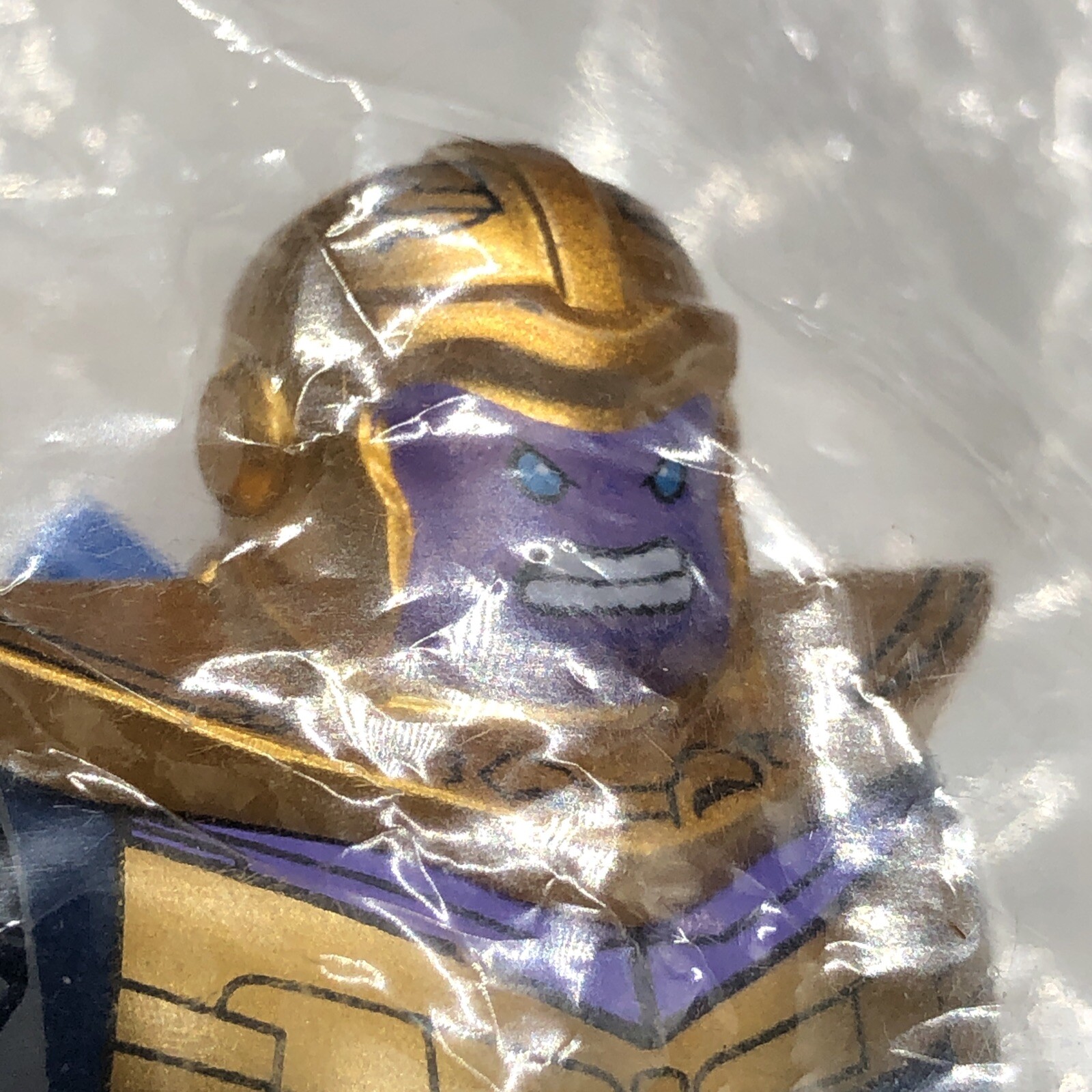 New Marvel Thanos W/ Infinity Gauntlet Big Figure Unopened Not Lego Branded