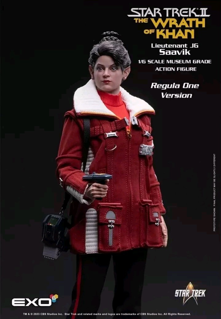 EXO-6 Lt. Saavik (Regula One) Star Trek: The Wrath of Khan 1/6 Figure SEALED