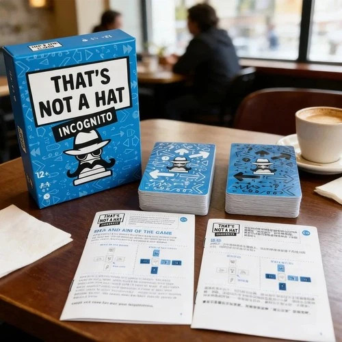That’s Not A Hat-Fun Bluffing & Memory Party Game for All Ages Components