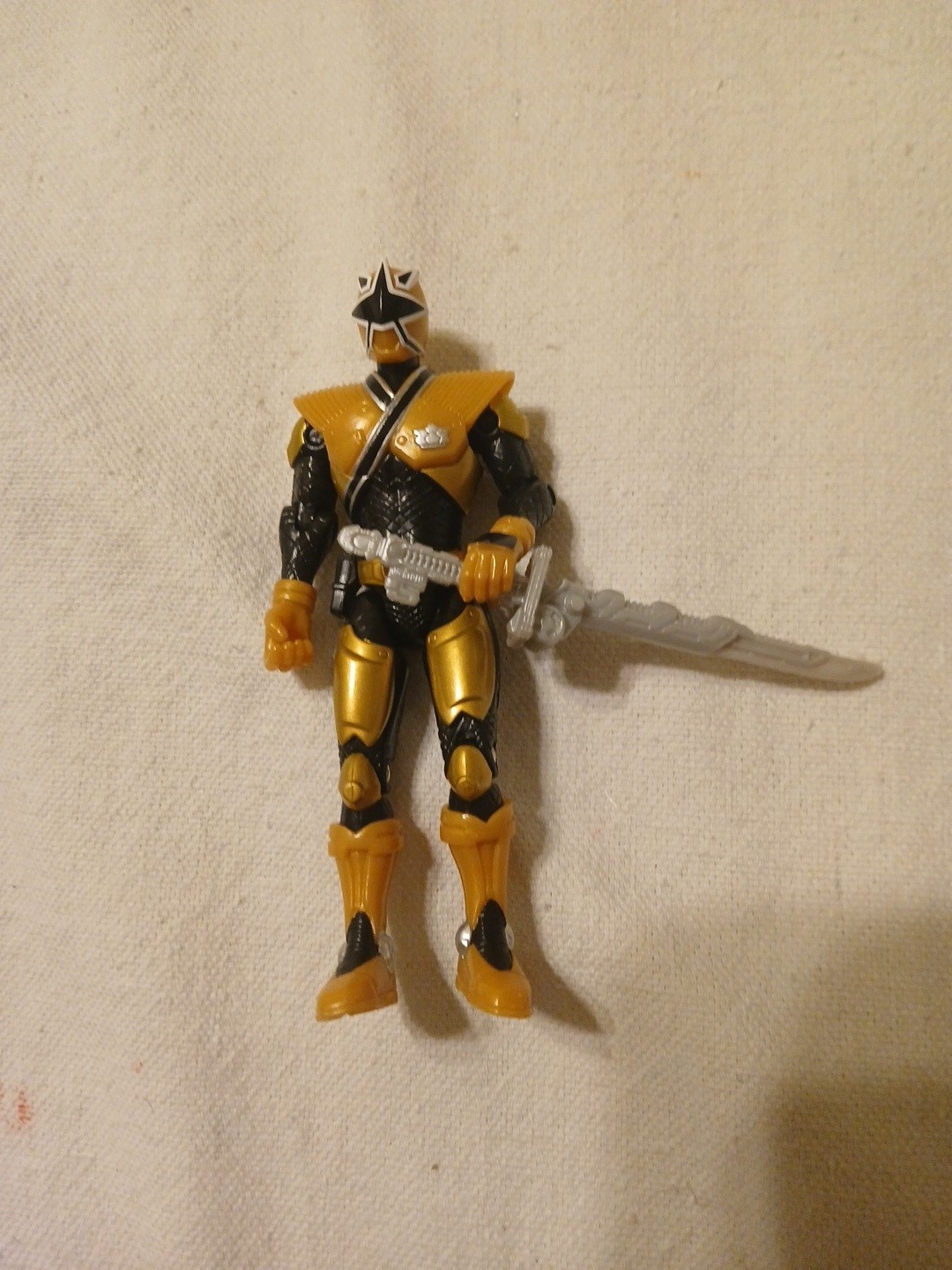 Power Rangers Samurai action figures 2011 with weapons Very Nice