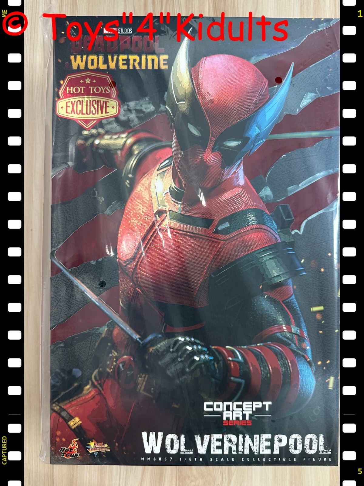 🔥 Hot Toys MMS857 Deadpool & Wolverine Wolverinepool 1/6 Action Figure NEW