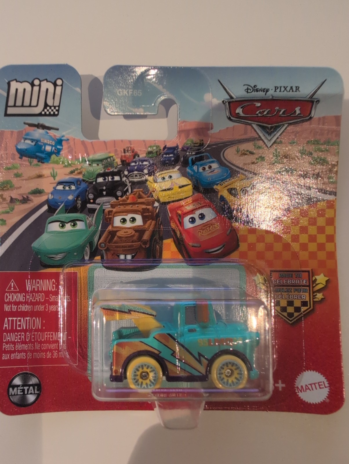 Disney Pixar Cars Mini Race Mater Race To Celebrate – FL-0370