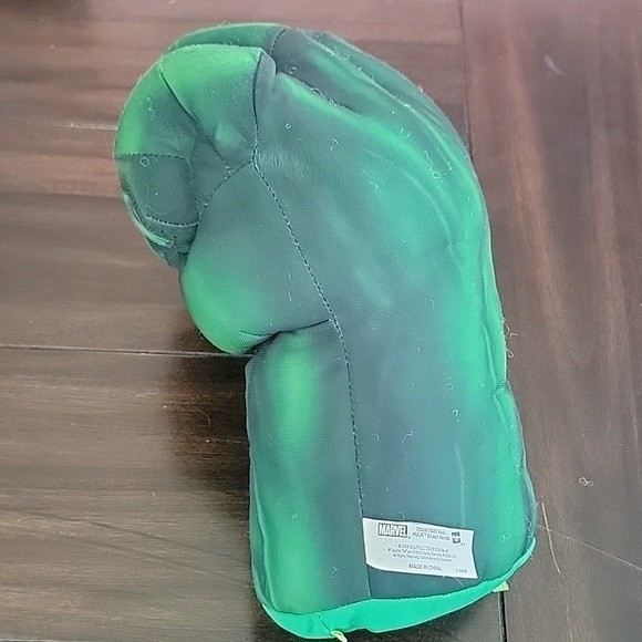 Incredible Hulk Marvel Smash Hand Plush Fist (Only One) Tie Dye Green One Size