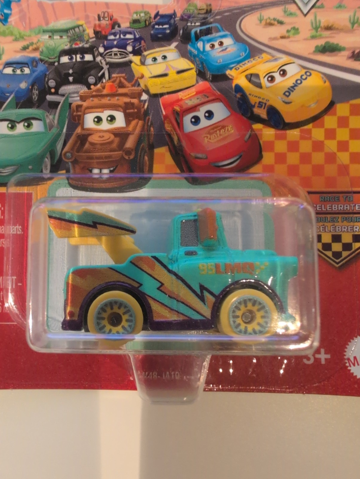 Disney Pixar Cars Mini Race Mater Race To Celebrate – FL-0370