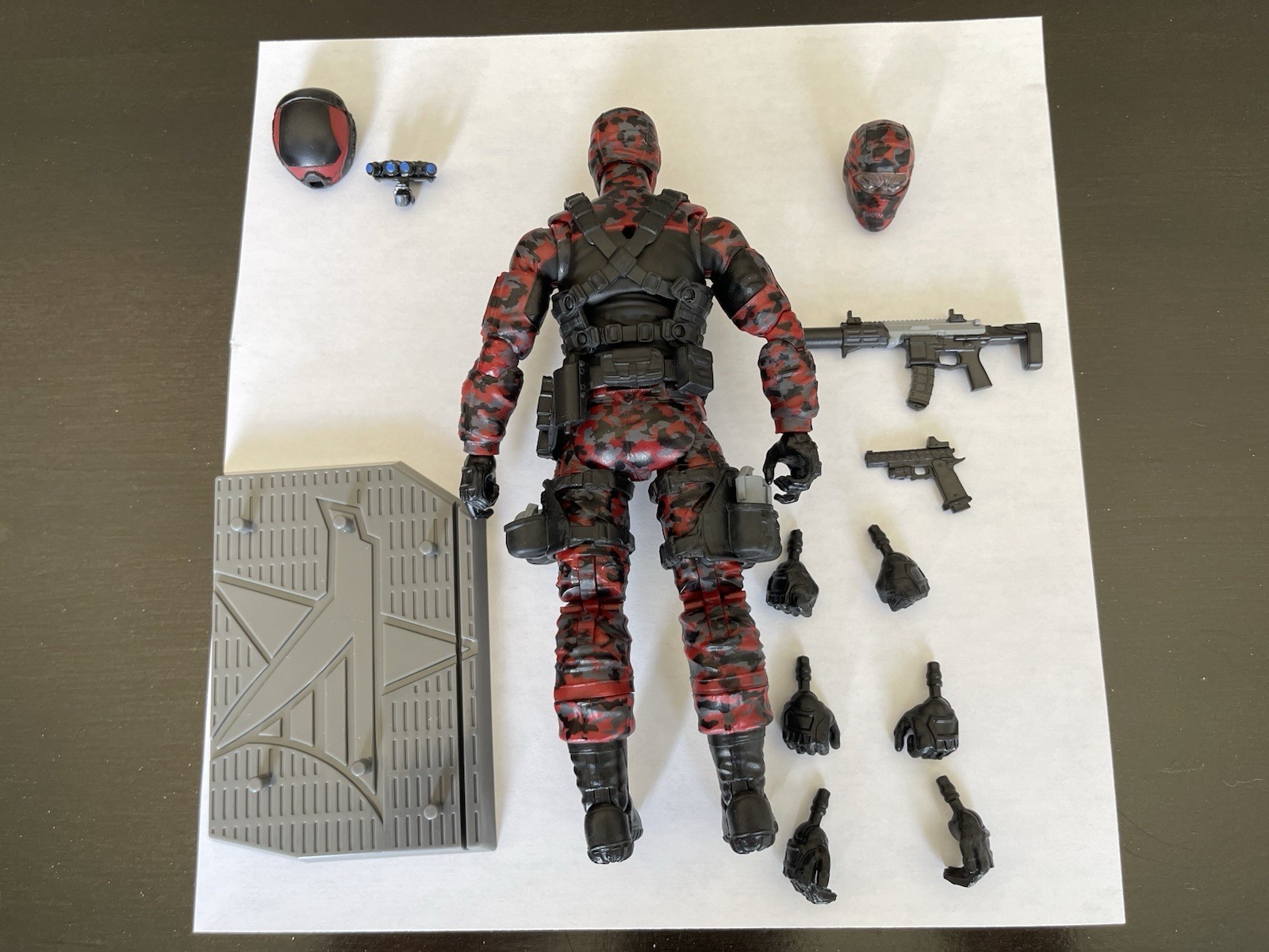 Action Force Valaverse Crimson Shadow Infantry