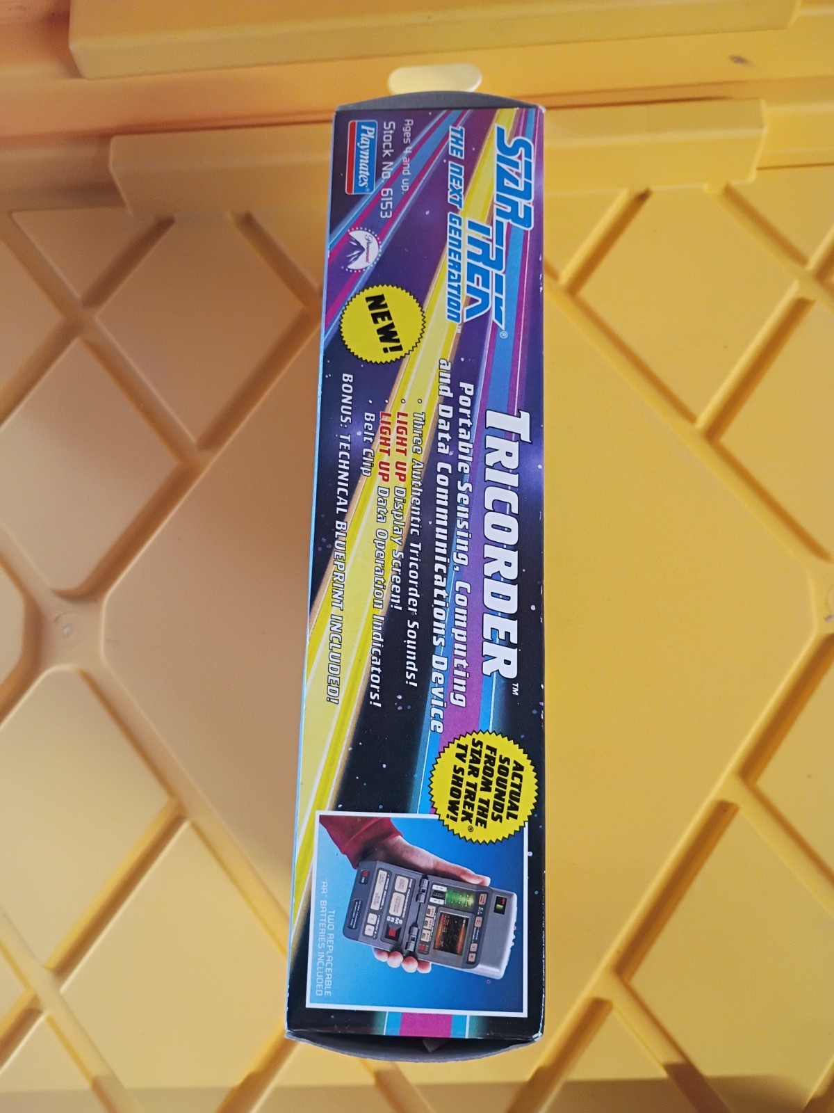 Vintage Star Trek The Next Generation Tricorder #6153 Playmates 1993 Factory NIB
