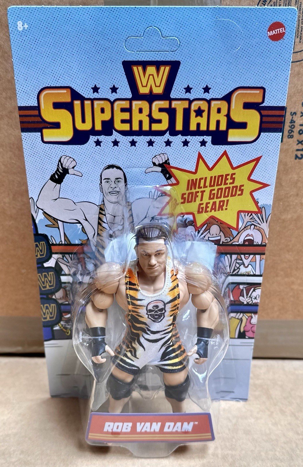 WWE Superstars Series 16 Rob Van Dam, Hurricane, Scott & Rick Steiner Lot