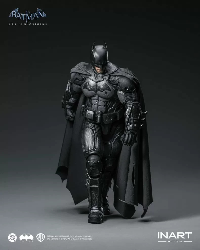 Inart 1/12 Batman: Arkham Origins Battle Damaged Version Action Figure In Stock