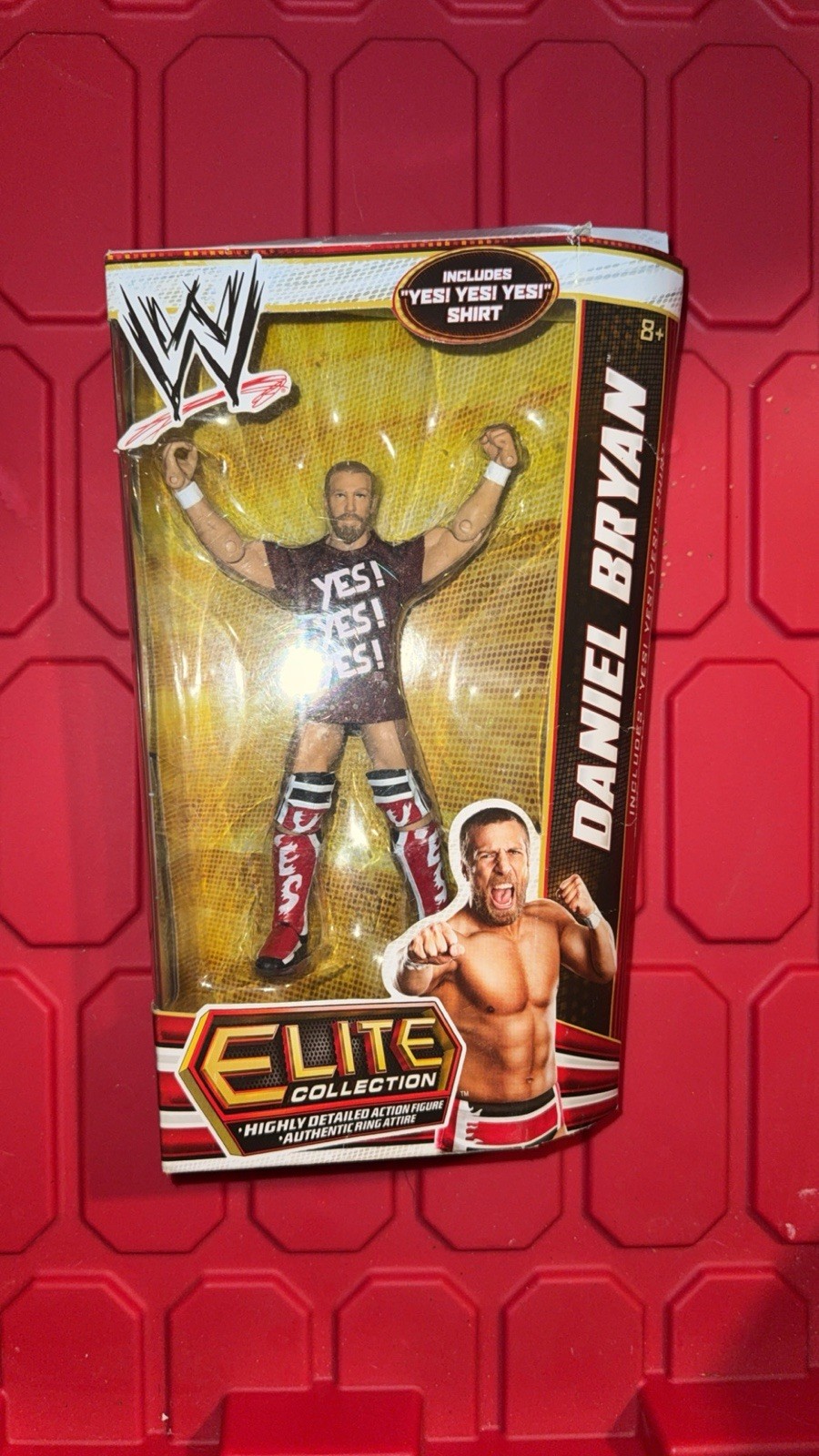 WWE Daniel Bryan Action Figure Elite Collection Series 19 Includes YES! Shirt