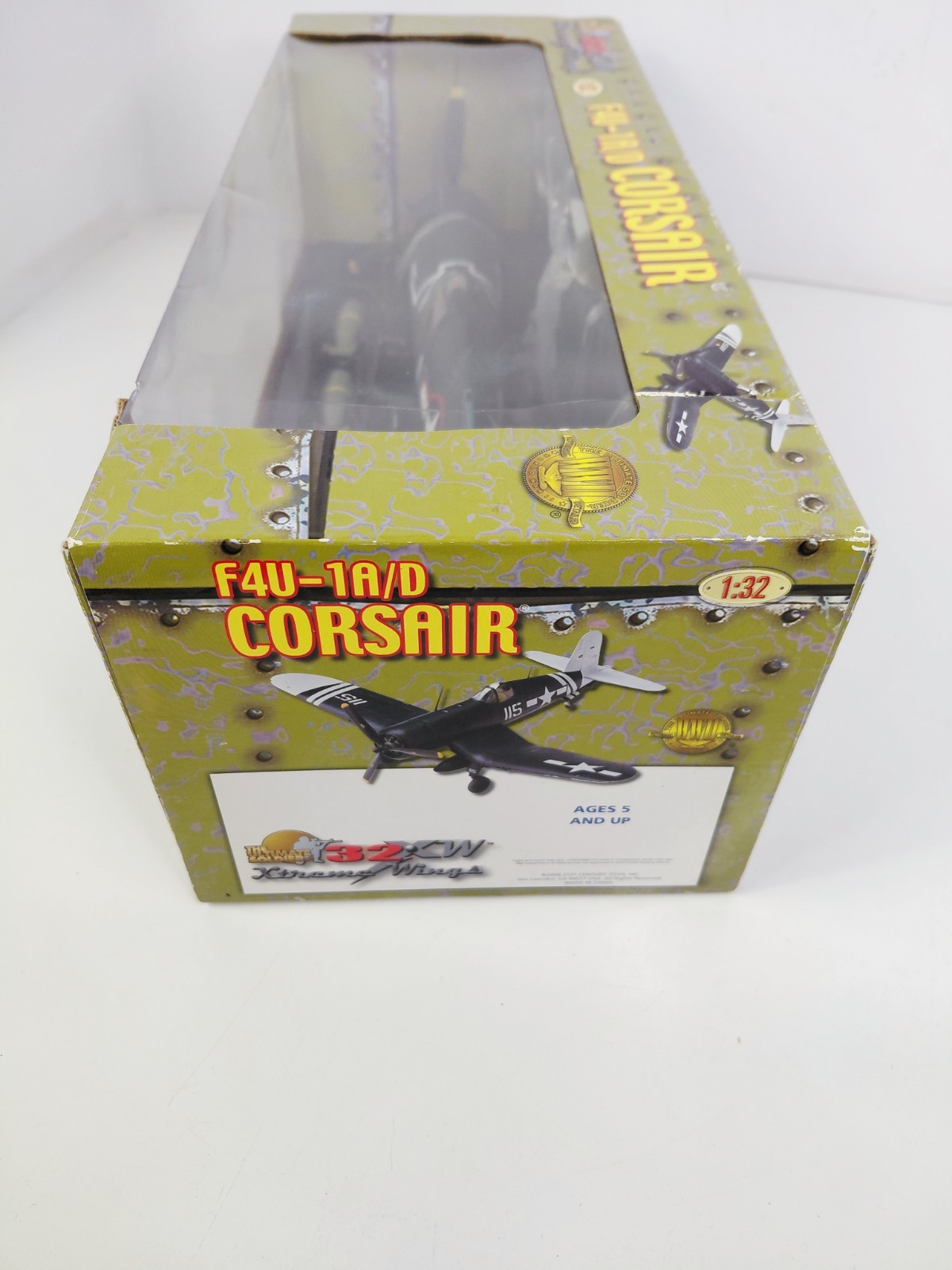 21st Century Toys Ultimate Soldier F4u-1a/D Corsair Jolly Rogers 1:32 Scale Rare