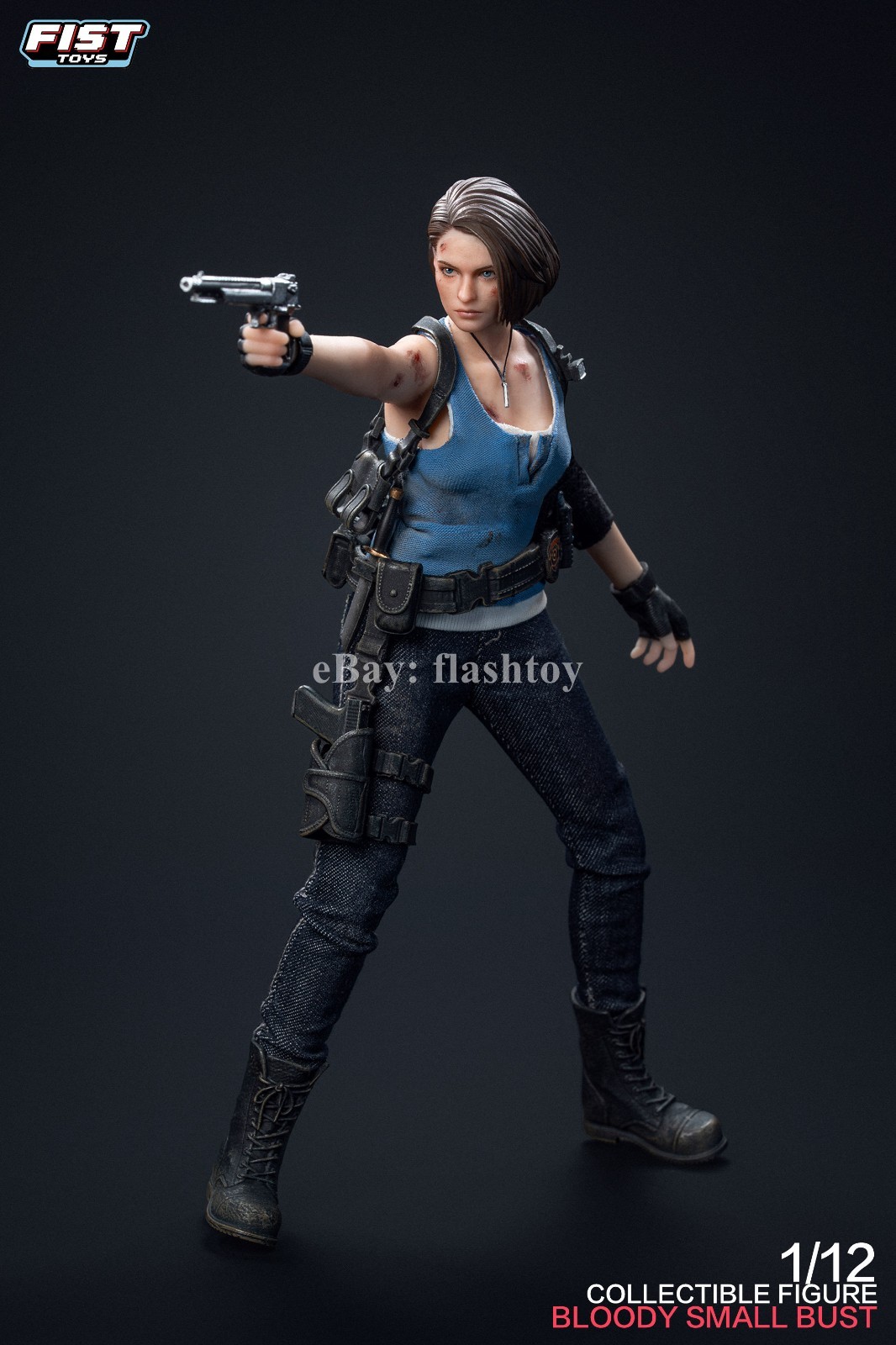 Presale Fist Toys FIST-002 1/12 Doomsday Cop Jill Policewomen Valentine Bloody