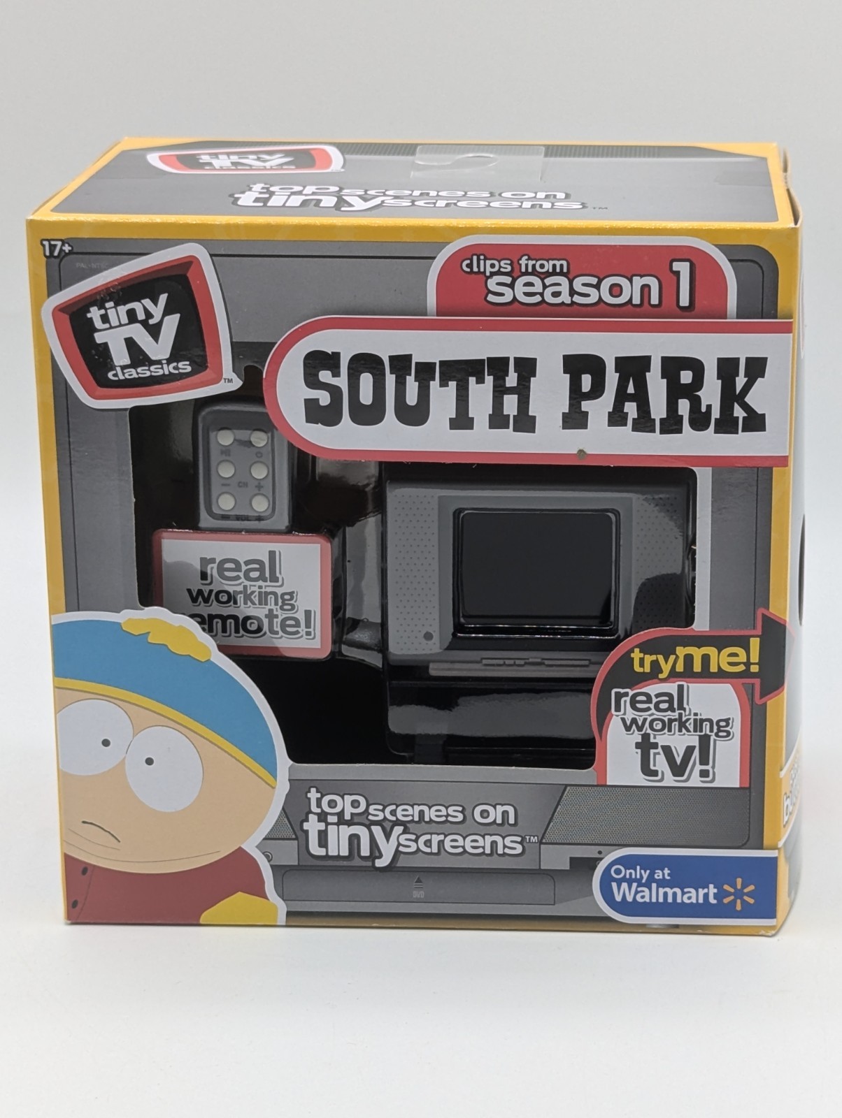Basic Fun Classics South Park Tiny TV With Remote *Unopened, Needs Batteries*