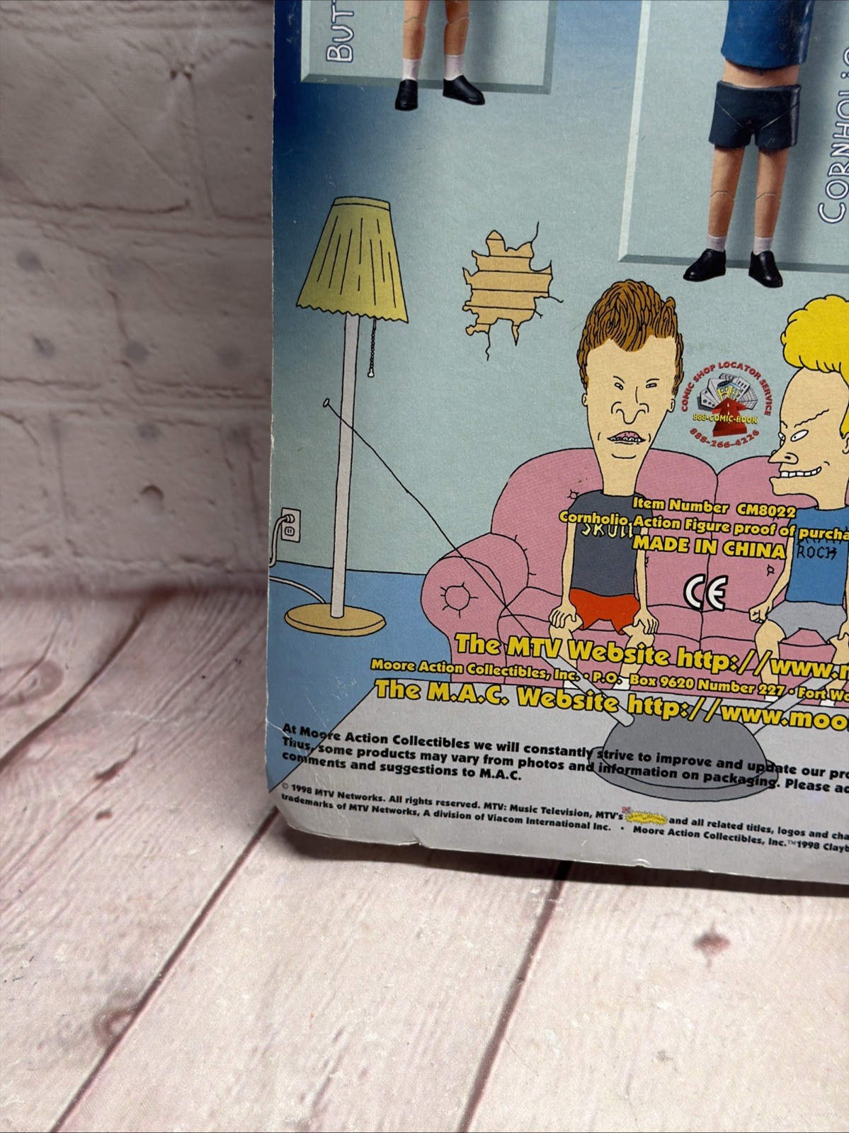 1998 MTV Beavis & Butt-Head Radioactive Cornholio – Previews Exclusive