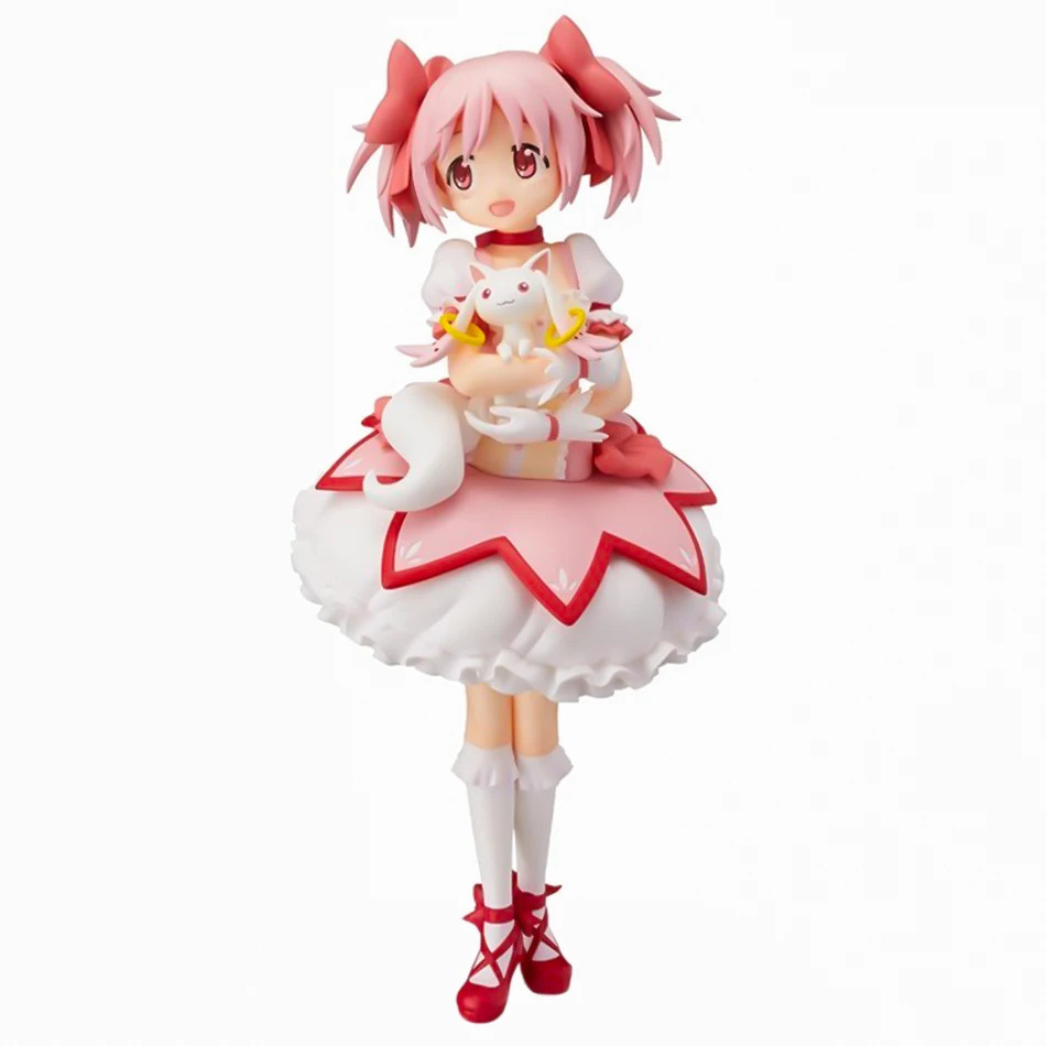 Madoka Magica 18cm Anime PVC Figure Model Doll Action Figurine Desk Toy Kid Gift