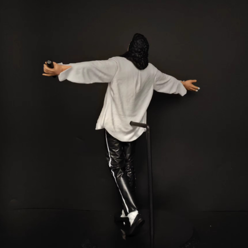 Michael Jackson Style PVC Action Figure Collectible Desktop Display Model