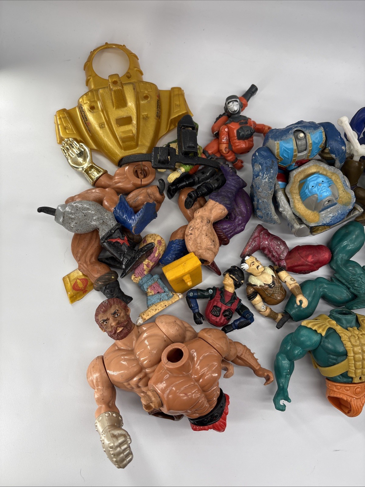 Masters of the Universe MOTU TMNT GI JOE Transformers Stone Protectors Job Lot