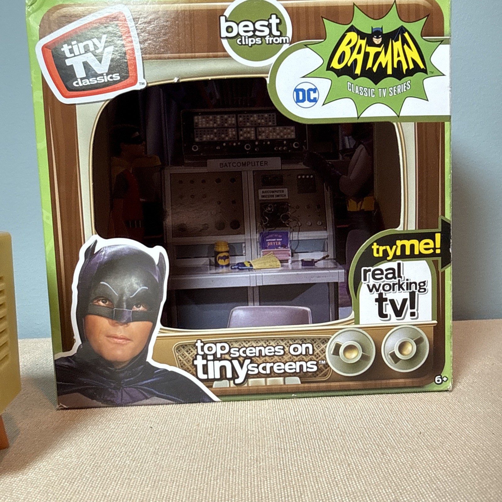 Tiny TV Classics Batman Edition Working Remote 1960s TV Show Collectible