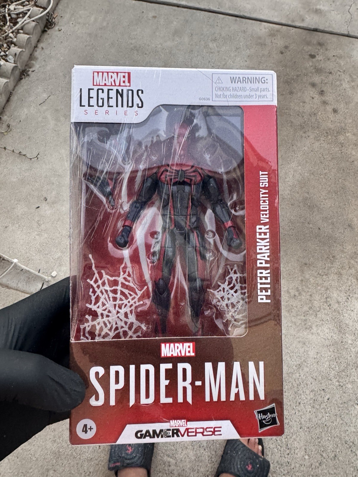 Spider-Man Figure Marvel Legends 2 Gamerverse PETER PARKER VELOCITY SUIT NIB