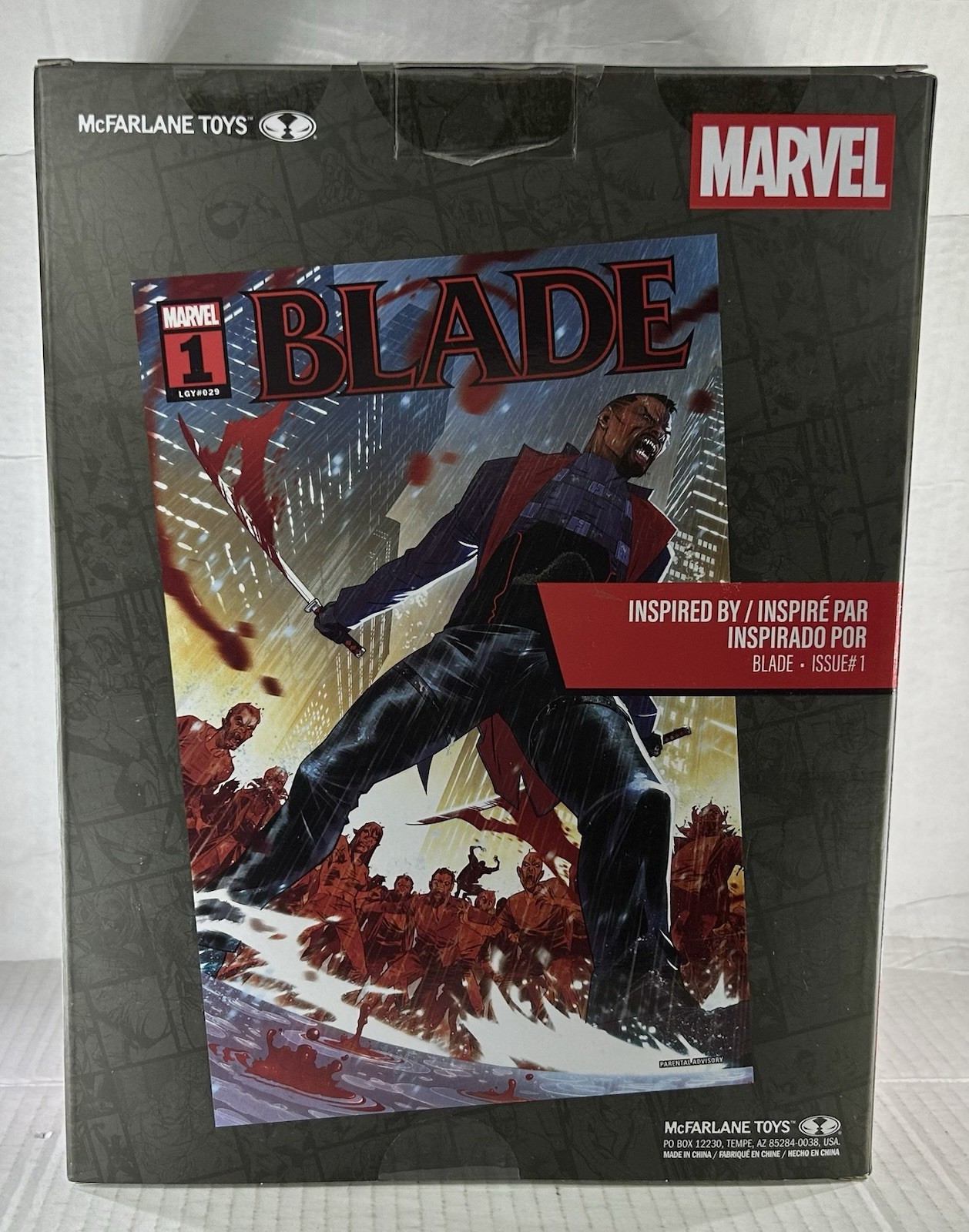 Marvel Scale Blade Collection Scene (Blade #1) McFarlane Figure Statue 12” NEW