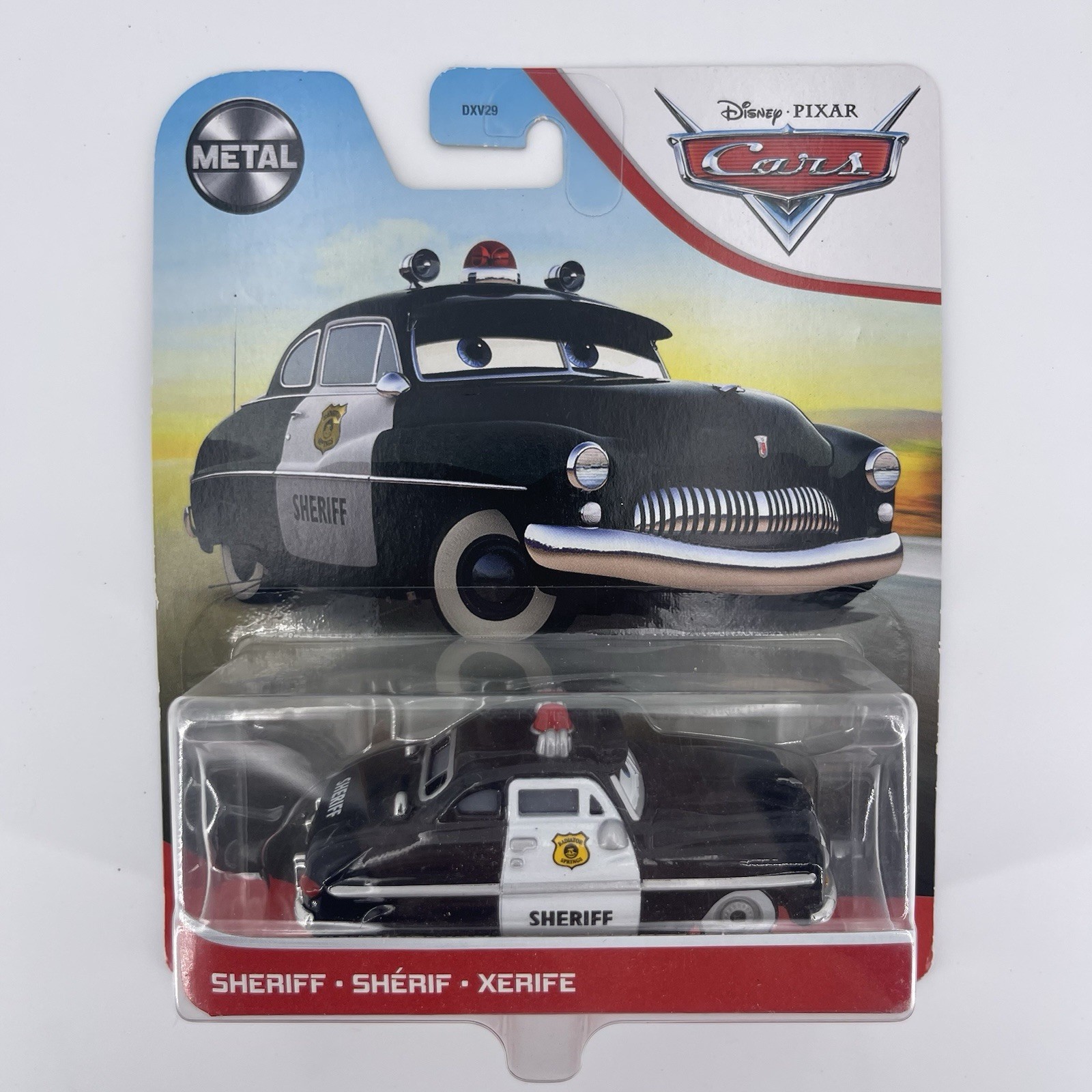 Mattel Disney PIXAR Cars Sheriff Metal Series
