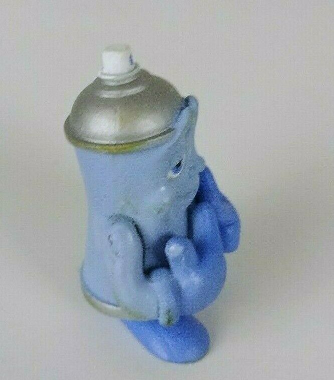 The CAN CREW Urban Spray Cans West Blue figurine collectible retired 1.5″