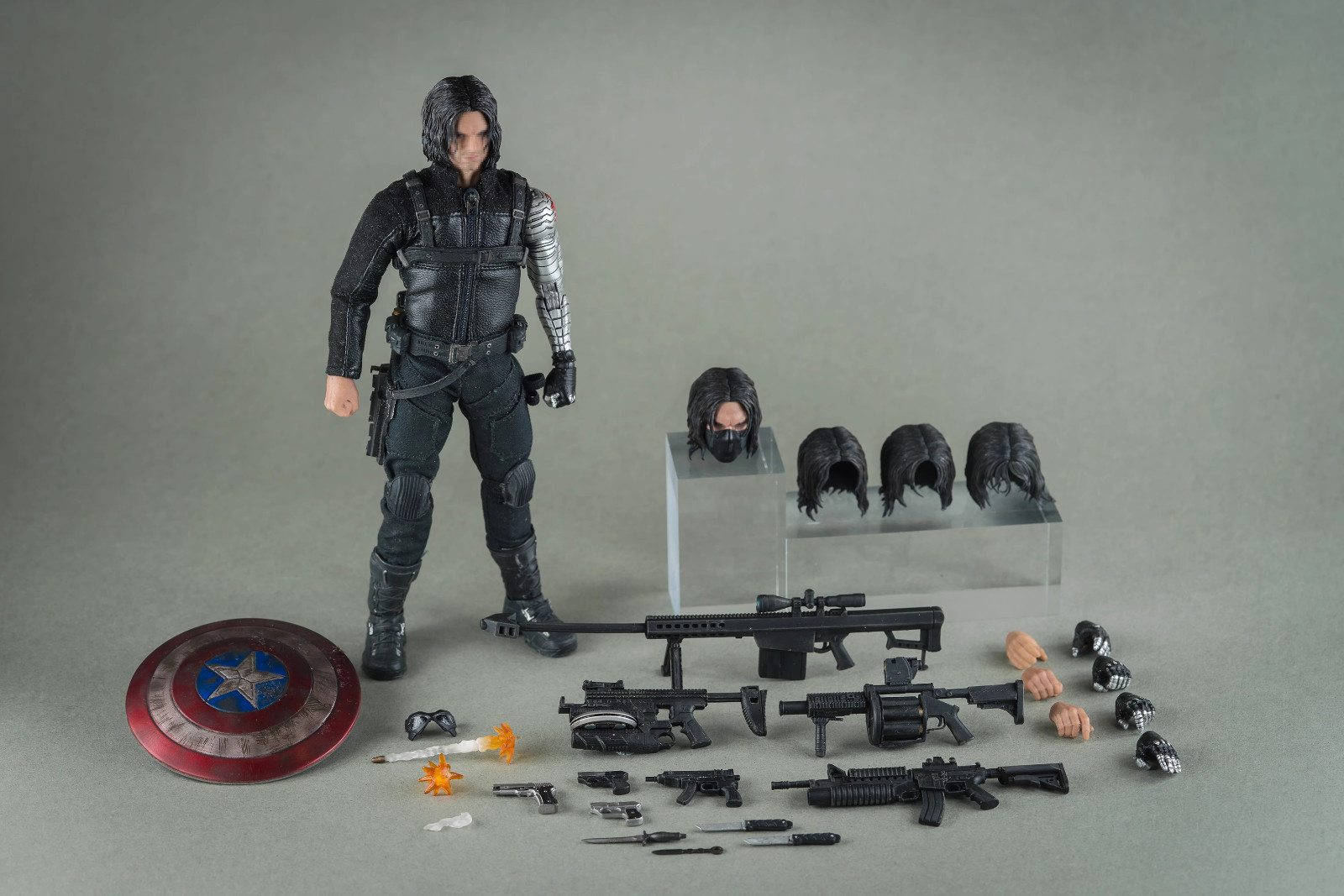 New Nota Studio 1/12 Winter Soldier 6″ Action Figure Deluxe Ver