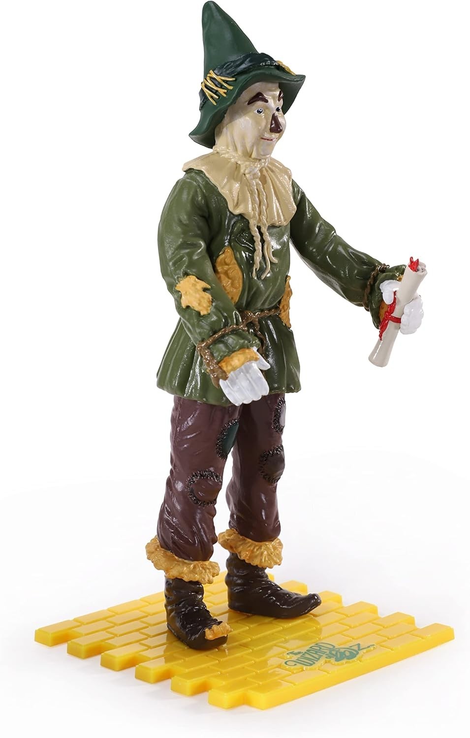 BendyFigs The Noble Collection – The Wizard of Oz Scarecrow 7.5-inch Figure