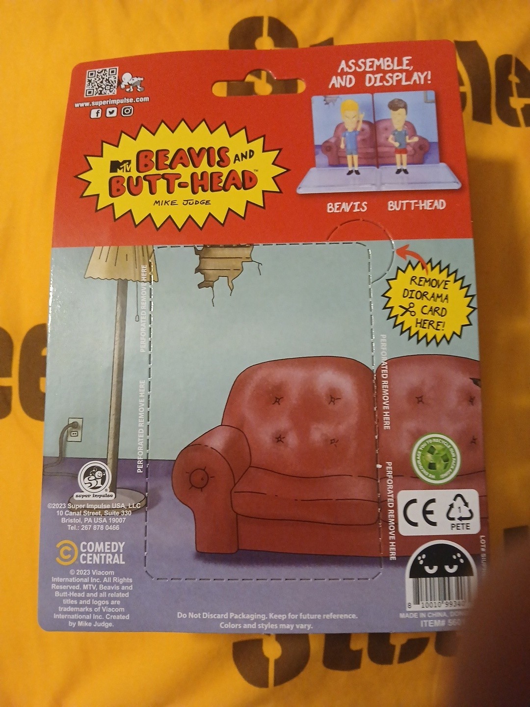 Super Impulsive Beavis and Butt-Head Figures Mike Judge