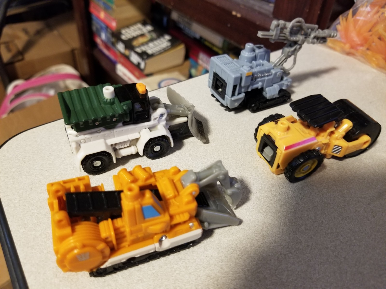 Transformers Power Core Combiner Steamhammer & Constructicons Complete