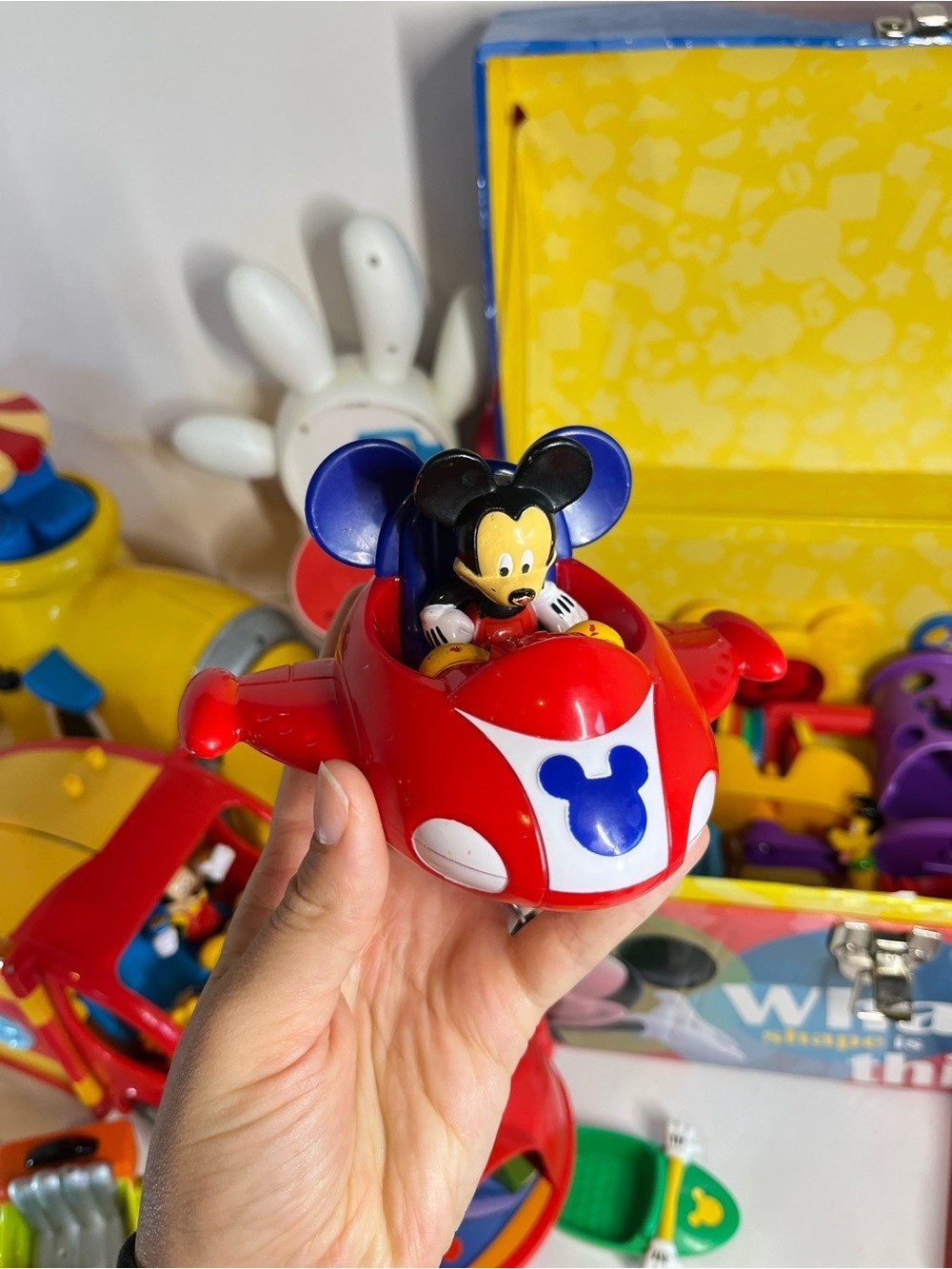 HUGE Mickey Mouse Clubhouse Playset Multiple Set Lot With Toy Chest Figures RV
