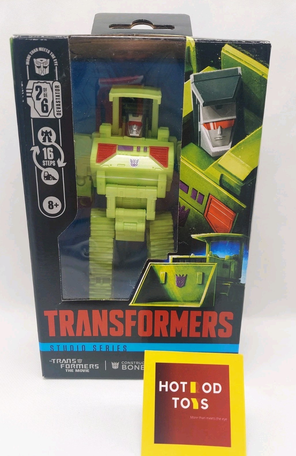 Transformers Studio Series 86 Bonecrusher Constructicon Devastator Deluxe