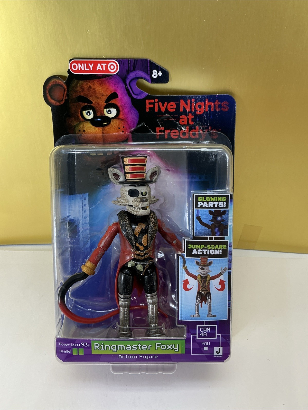 Five Nights at Freddy’s Series 2 Ringmaster Foxy Target Exclusive FNAF Jazwares