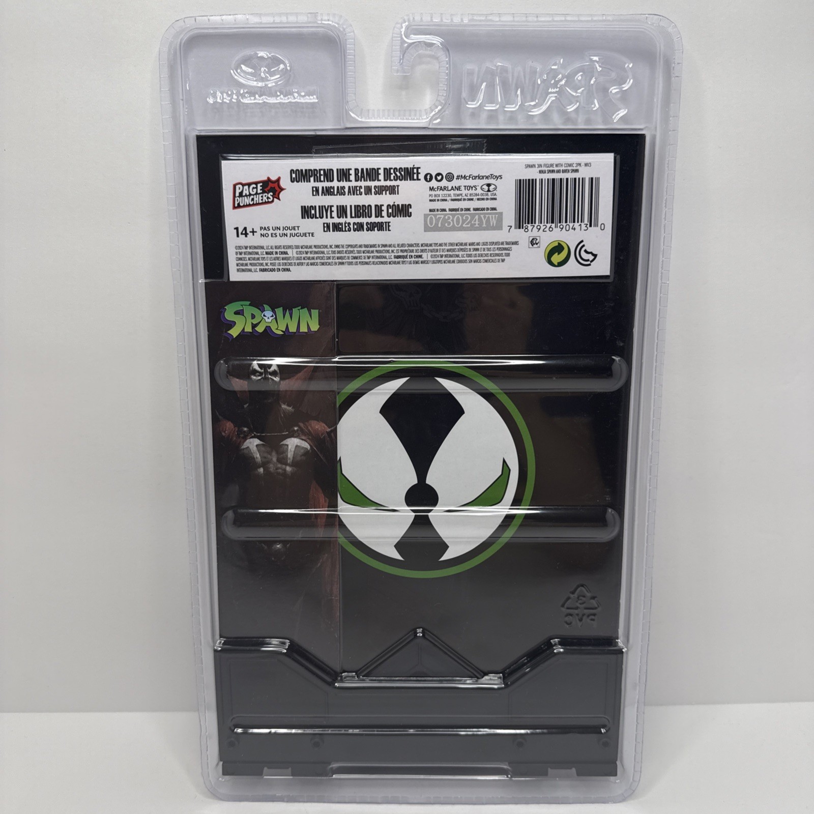 McFarlane Ninja Spawn & Raven Spawn Action Figures 2 Pack 3″ Comic Book New