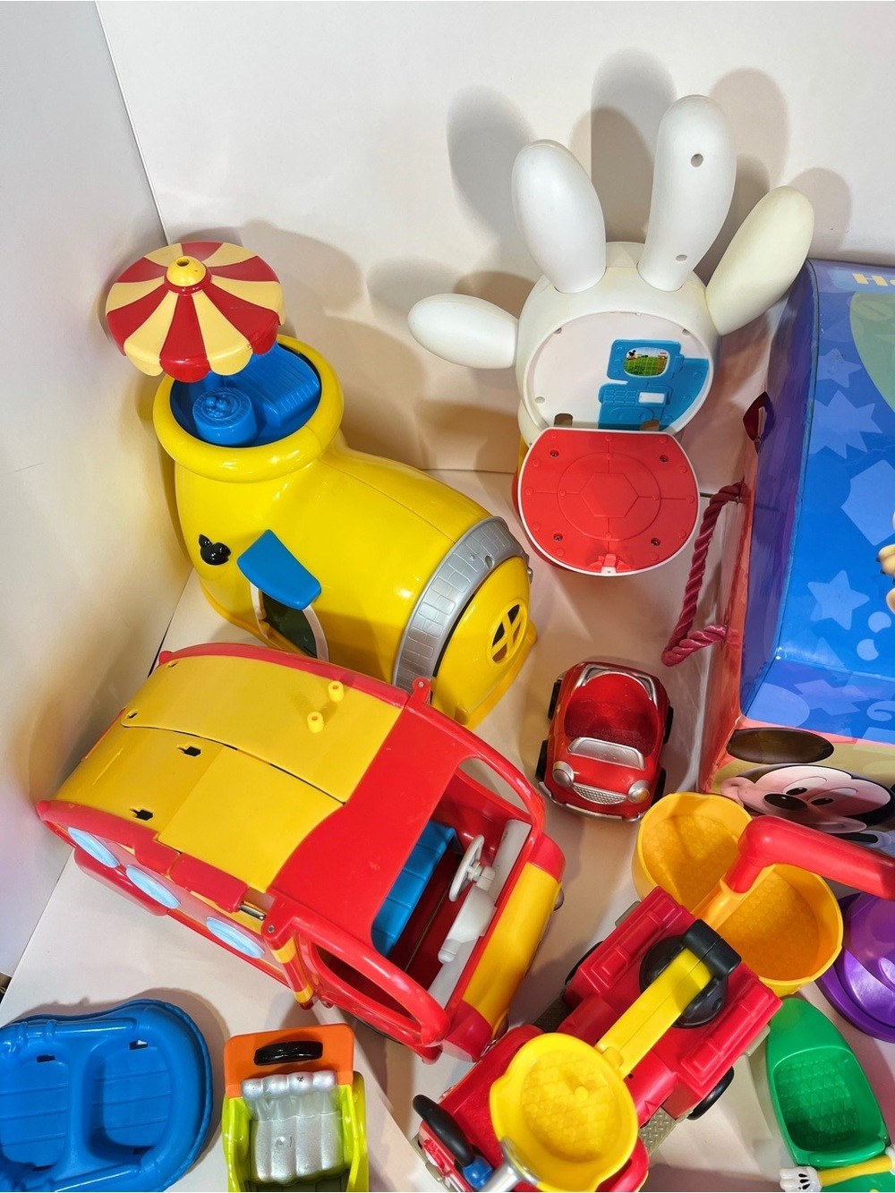 HUGE Mickey Mouse Clubhouse Playset Multiple Set Lot With Toy Chest Figures RV