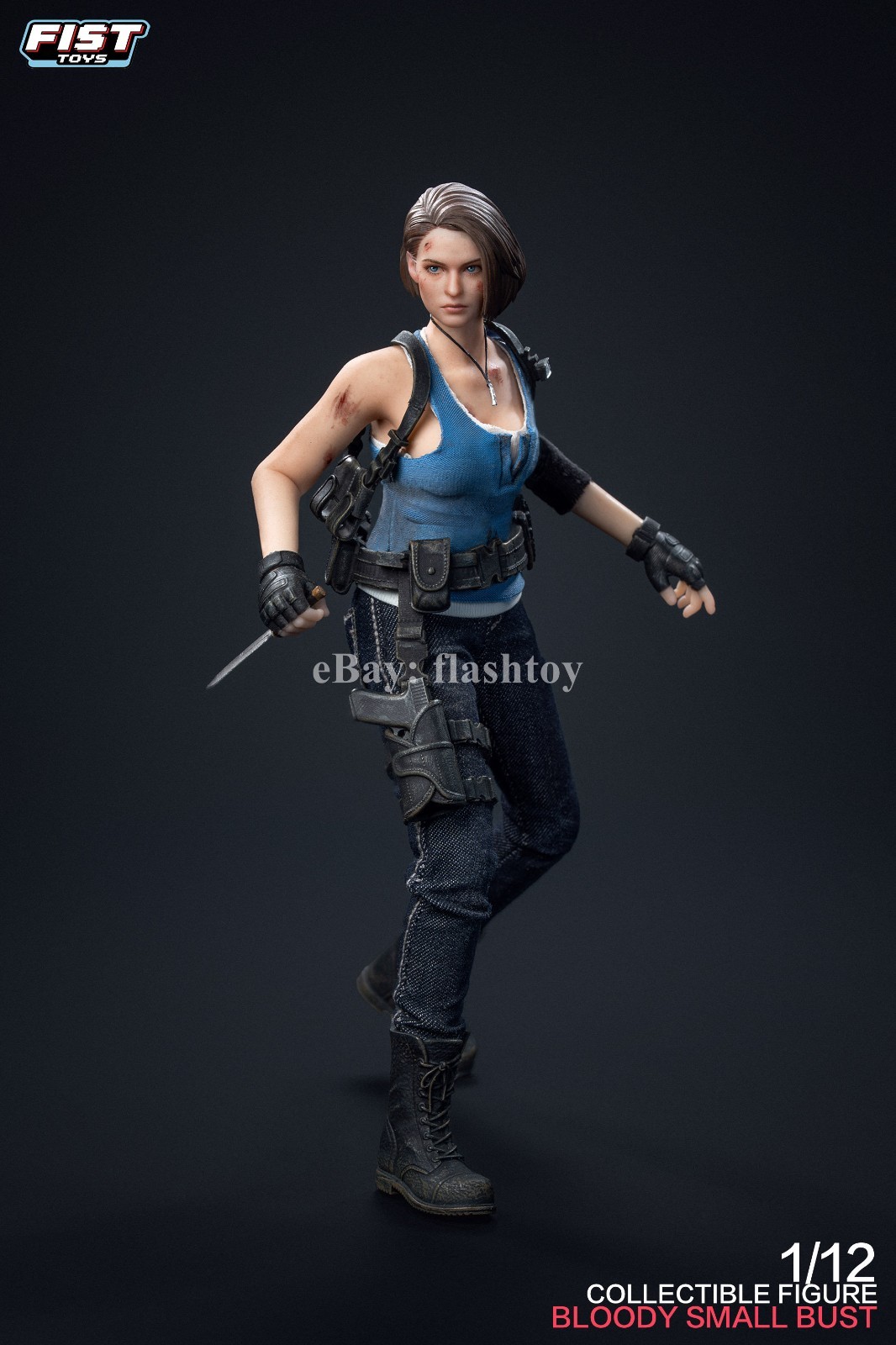 Presale Fist Toys FIST-002 1/12 Doomsday Cop Jill Policewomen Valentine Bloody