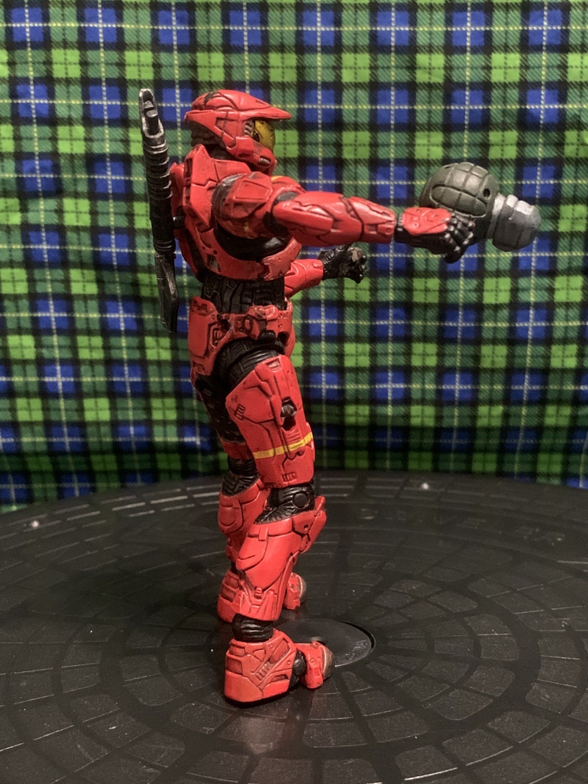 McFarlane Halo 3 Series 1 SPARTAN SOLDIER MARK VI RED figure