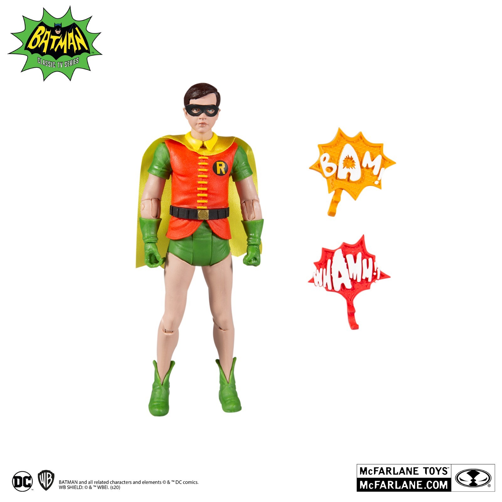 McFarlane Batman Classic TV Series Robin Figure DC 2023 New Sealed