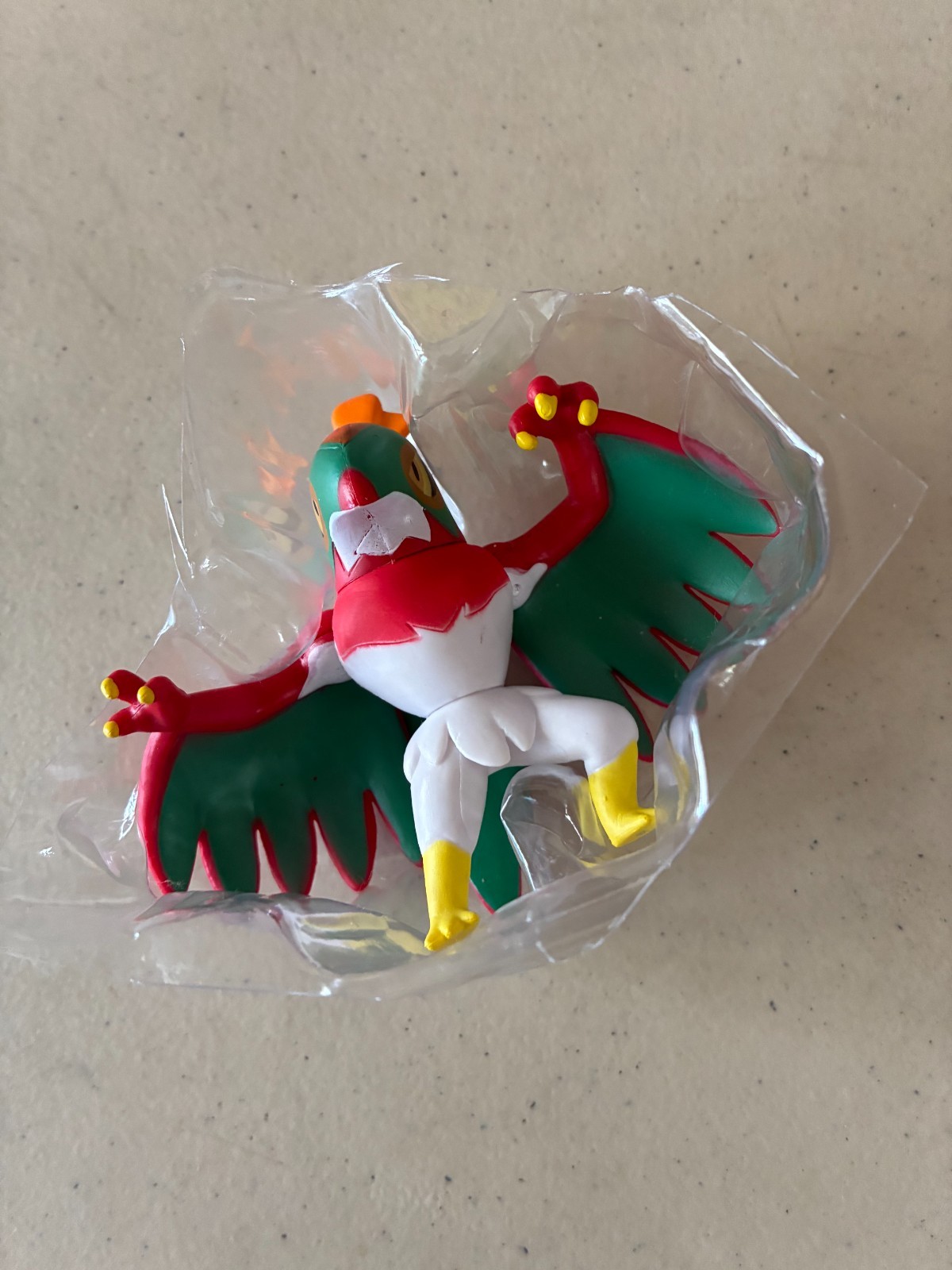 Pokemon Battle Ready Figures – HAWLUCHA – STILL IN PLASTIC HOLDER FROM SET