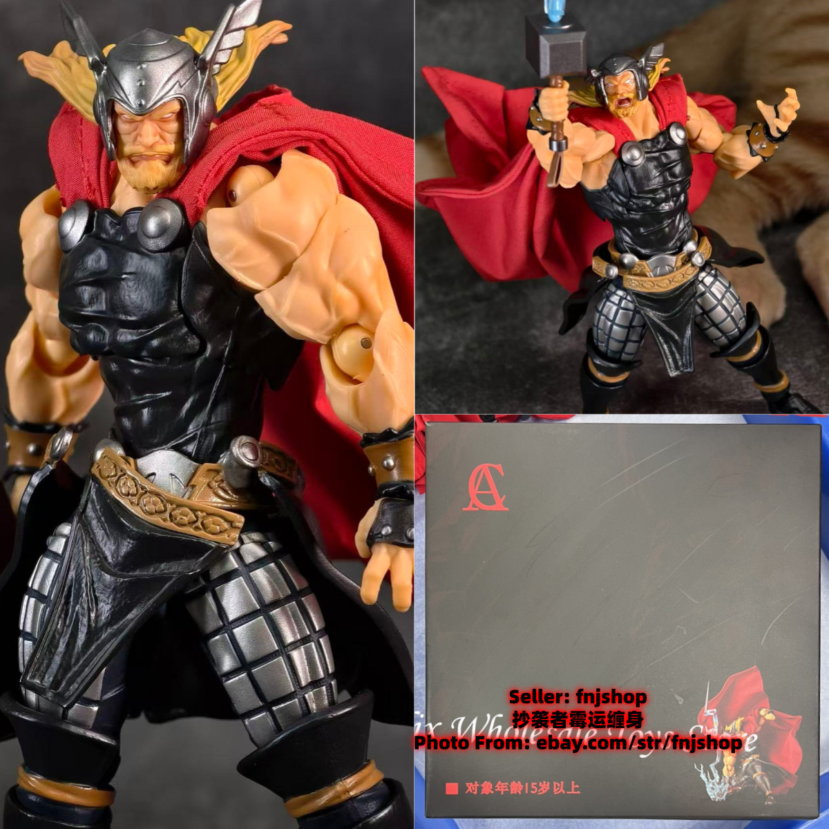 In Stock AC Toys The Amazing Thor Comic Version 1/12 Action Figure New Boxed