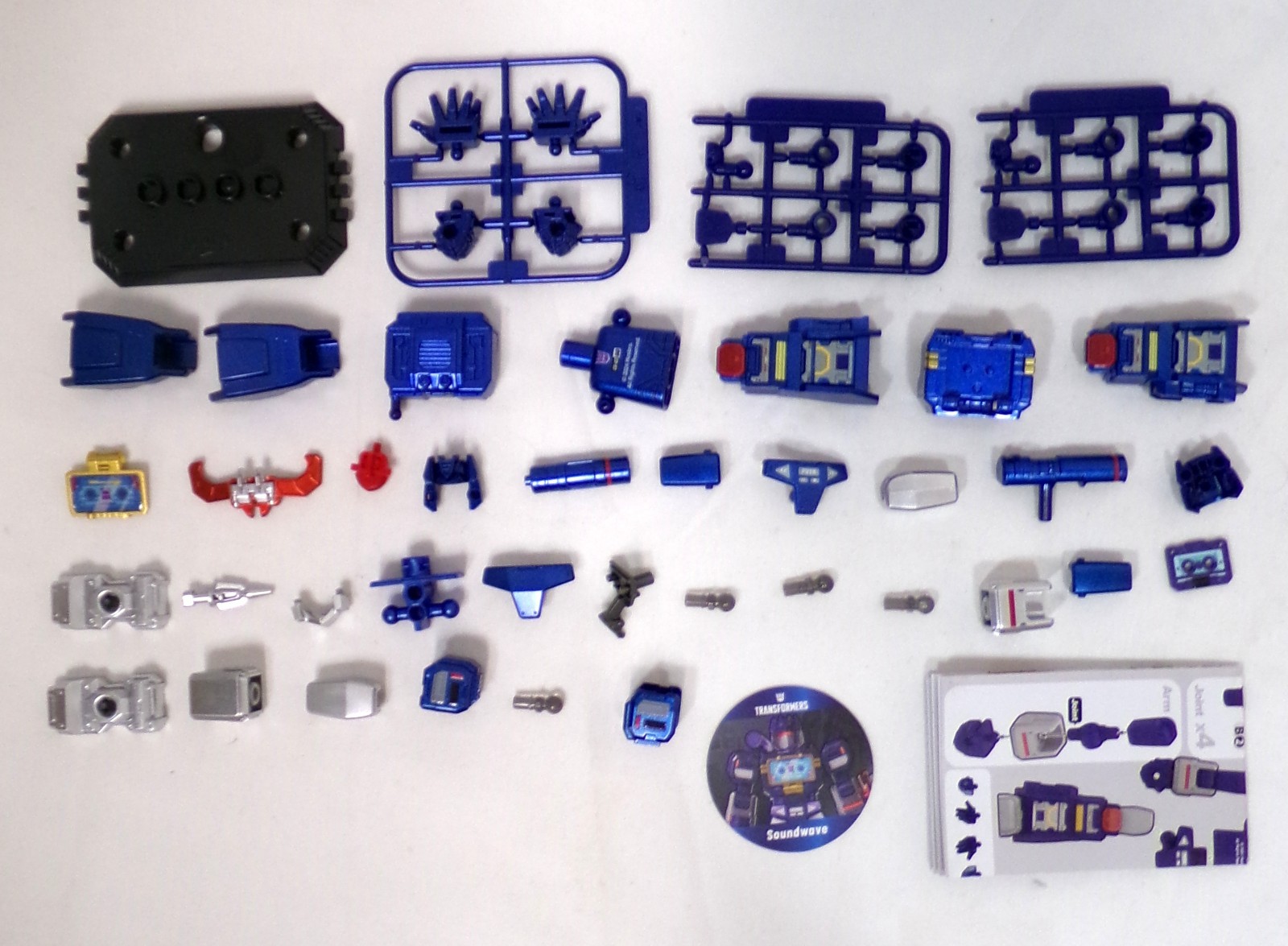 Blokees Transformers Galaxy 03 Soundwave Secret Rare Chase Unbuilt Model Kit