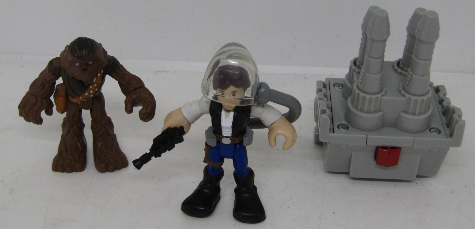 Star Wars Figures and Accessory 3-Piece Lot.