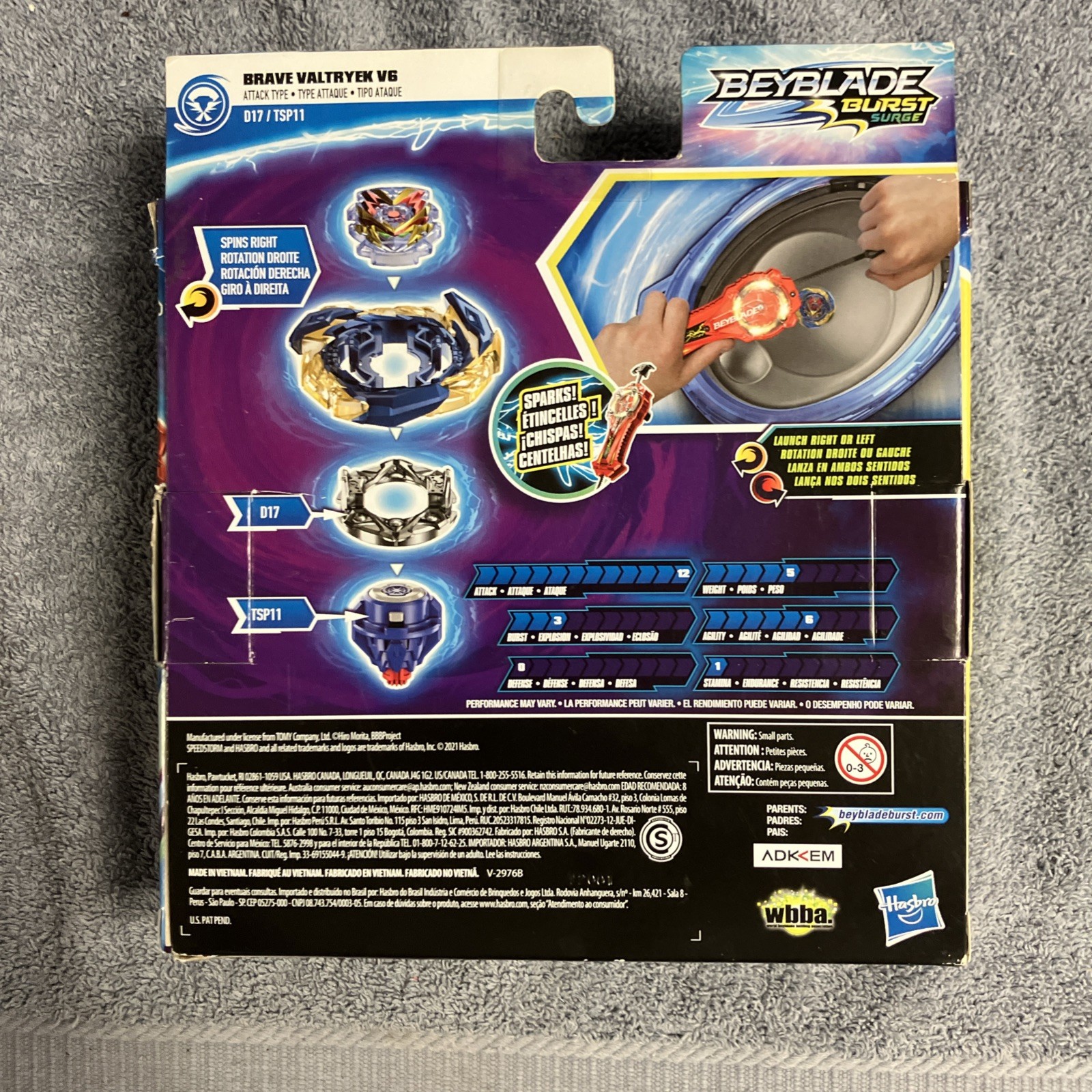 NEW Hasbro Master Devolos Burst Surge Pro Series Beyblade SEALED