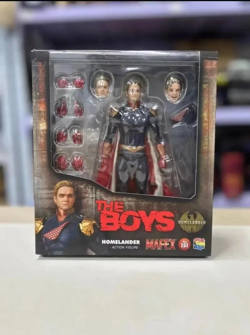 Medicom Toy Mafex 151 Homelander The Boys Action Collection Figures Model Toys .