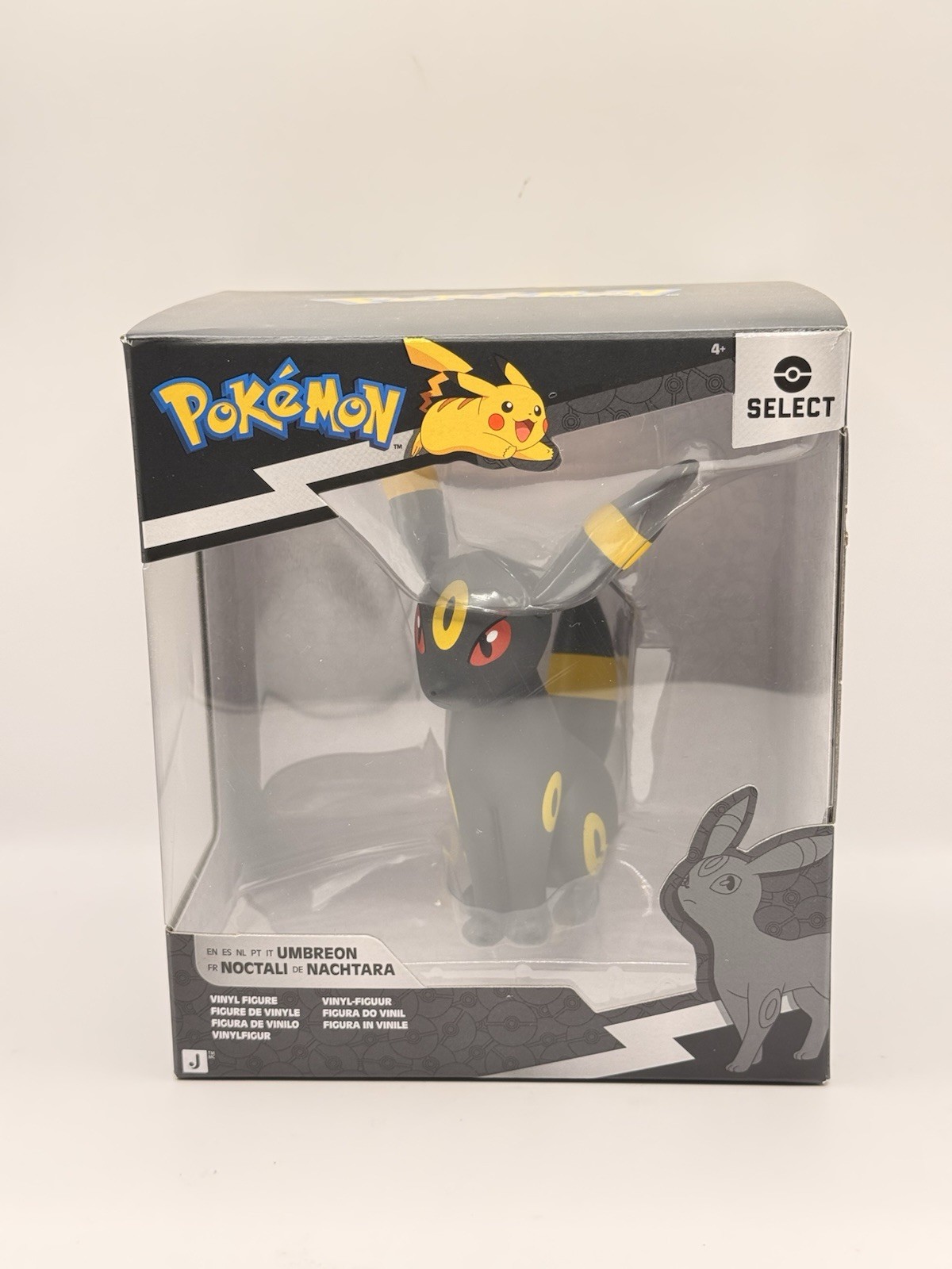 Pokemon Select Series 15 UMBREON 4” Vinyl Figure 2026 Jazwares In Hand