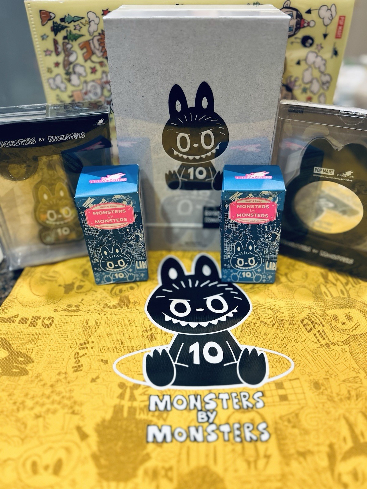 PopMart The Monsters 10th Anniversary Labubu Set B *Shanghai Show Exclusive*